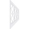Ekena Millwork 40"H x 94 1/2"W Kiowa PVC Wainscot Paneling Kit WPK40X94KWA - alternate 5
